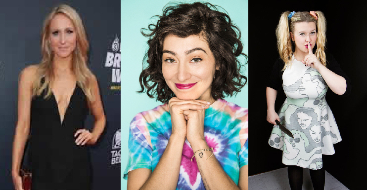 Nikki Glaser, Melissa Villaseñor, and Christi Chiello